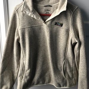 Women's L.L Bean Sweater Fleece Pullover